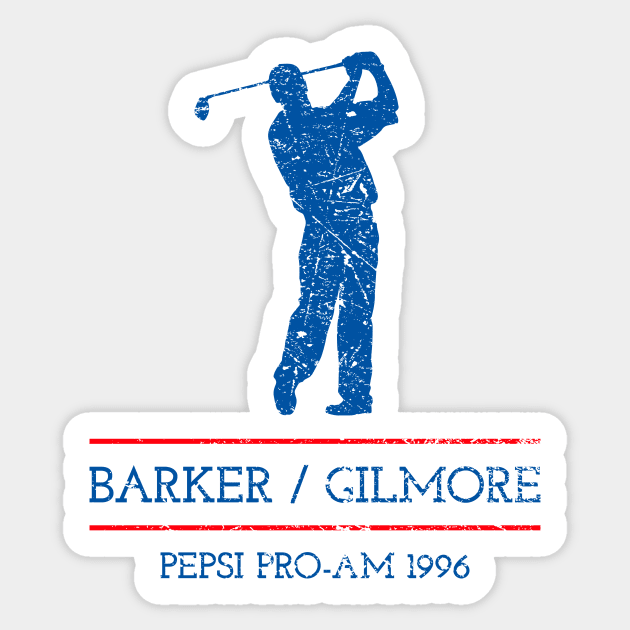 Happy Gilmore - Barker Gilmore Sticker by The90sMall